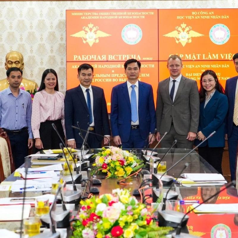 Học viện An ninh nhân dân tiên phong trong hợp tác quốc tế về đào tạo cán bộ an ninh, góp phần thực hiện đường lối đối ngoại của Đảng và Nhà nước