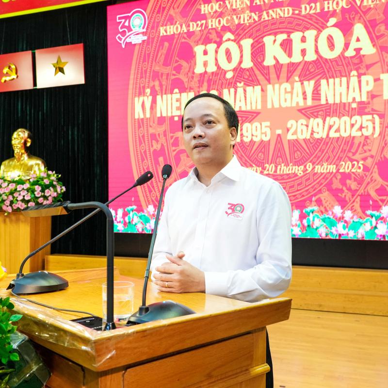 Hội Khóa D27 - 30 năm ngày tựu trường