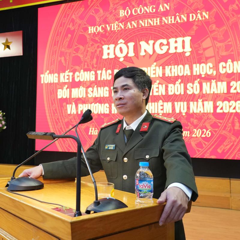 Hội nghị tổng kết công tác phát triển khoa học, công nghệ, đổi mới sáng tạo, chuyển đổi số và Đề án 06
