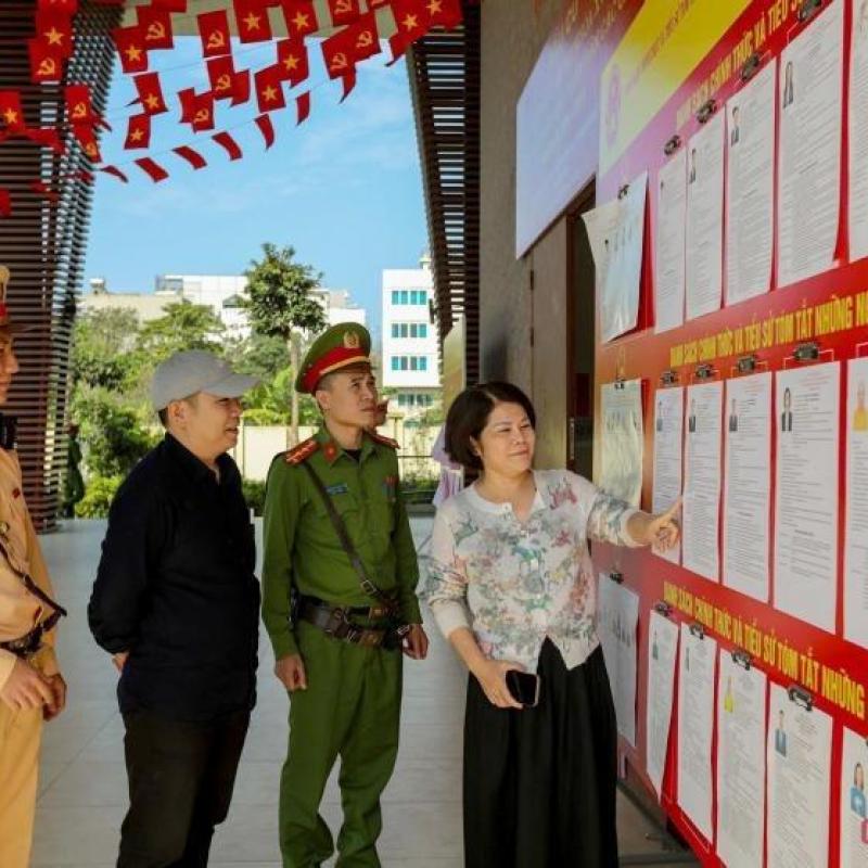Mỗi lá phiếu khẳng định quyền làm chủ của nhân dân