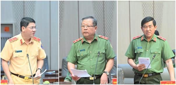 Phiên họp triển khai công tác bảo đảm ANTT và y tế -0