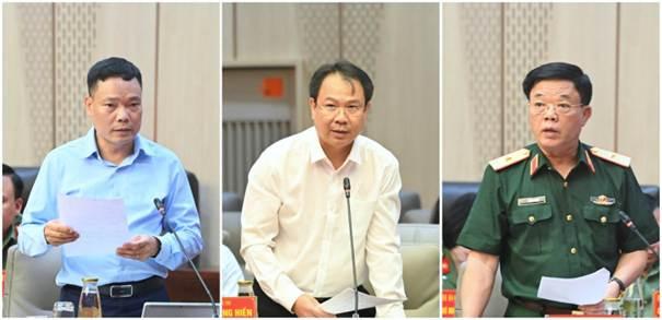 Phiên họp triển khai công tác bảo đảm ANTT và y tế -0