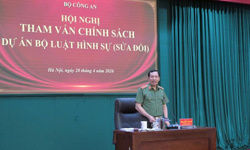 Xây dựng dự án Bộ luật Hình sự (sửa đổi) đảm bảo tính đồng bộ, ổn định lâu dài