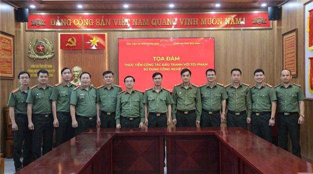Học Viện An ninh nhân dân tổ chức Tọa đàm khoa học tại Công An tỉnh Bắc Ninh