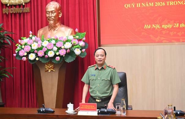Đẩy mạnh phân bổ, giải ngân vốn đầu tư công Quý II trong Công an nhân dân