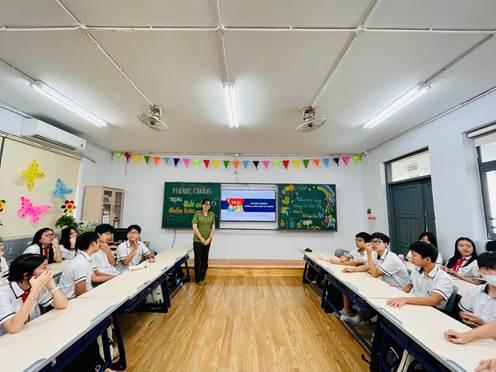 Góp phần nâng cao ý thức pháp luật và kỹ năng phòng, chống tội phạm cho học sinh Trường Trung học cơ sở Ngôi Sao