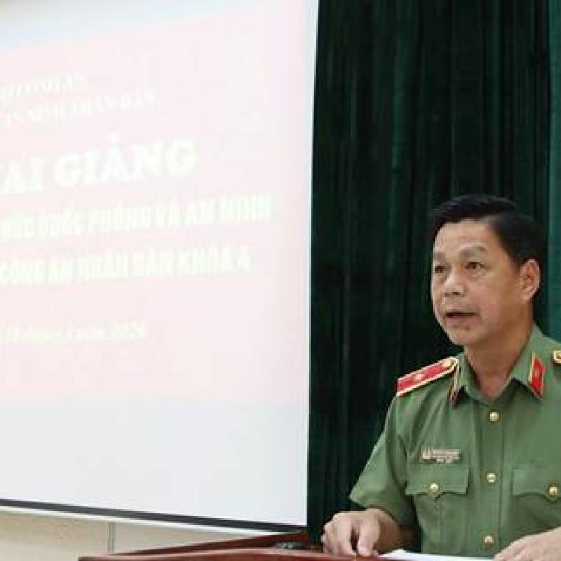 Tổ chức thành công các khóa Bồi dưỡng kiến thức quốc phòng và an ninh đối tượng 3 trong Công an nhân dân