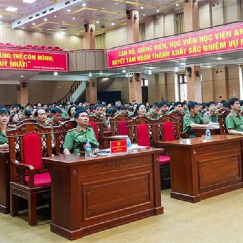 Tổng kết và trao giải Cuộc thi trực tuyến “Đổi mới phương pháp dạy học trong bối cảnh chuyển đổi số tại Học viện An ninh nhân dân”