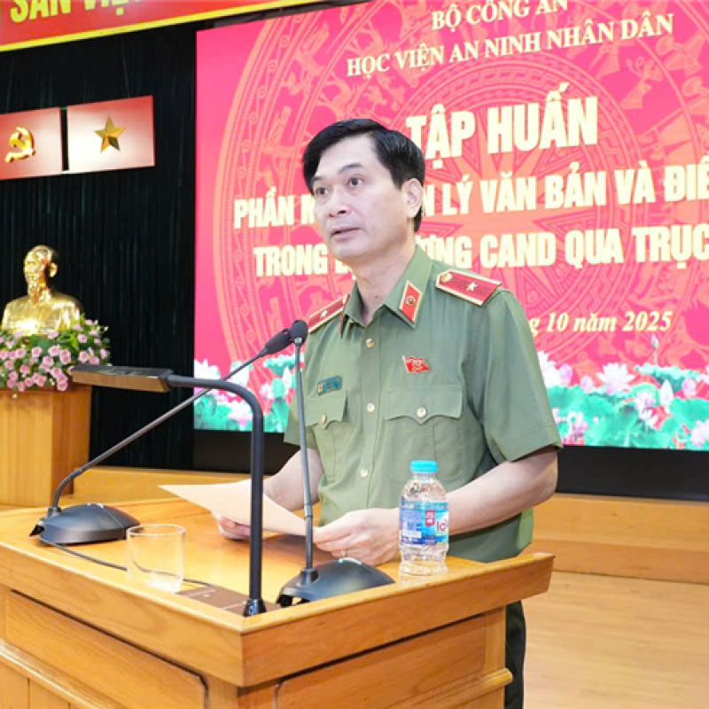 Tập huấn sử dụng phần mềm Quản lý văn bản và điều hành qua Trục LGSP