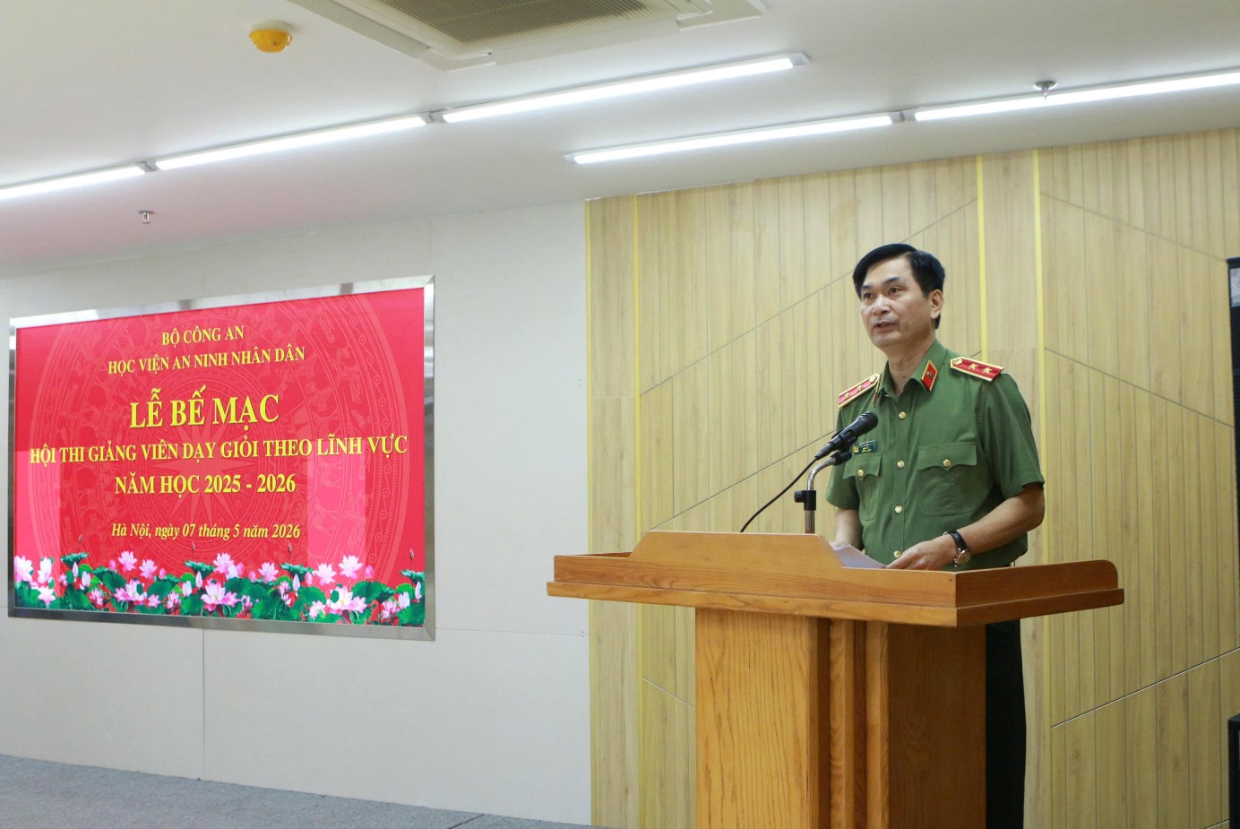 Bế giảng Hội thi giảng viên dạy giỏi theo lĩnh vực năm học 2025 - 2026