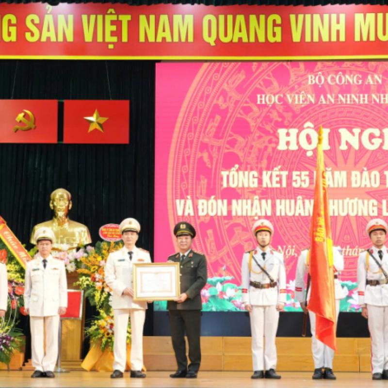 Học viện An ninh nhân dân - Trung tâm đào tạo, cung cấp nguồn nhân lực chất lượng cao, toàn diện, nòng cốt cho sự nghiệp bảo vệ an ninh, trật tự và bảo vệ Tổ quốc