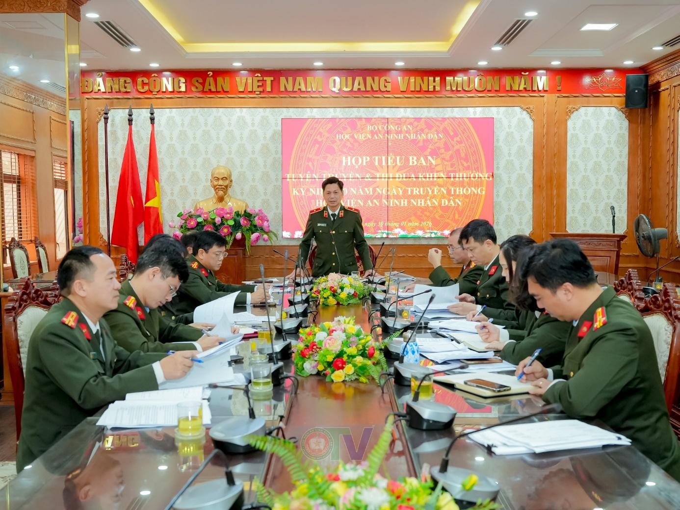 Đảm bảo tiến độ và chất lượng các nhiệm vụ tuyên truyền hướng tới đại lễ 80 năm