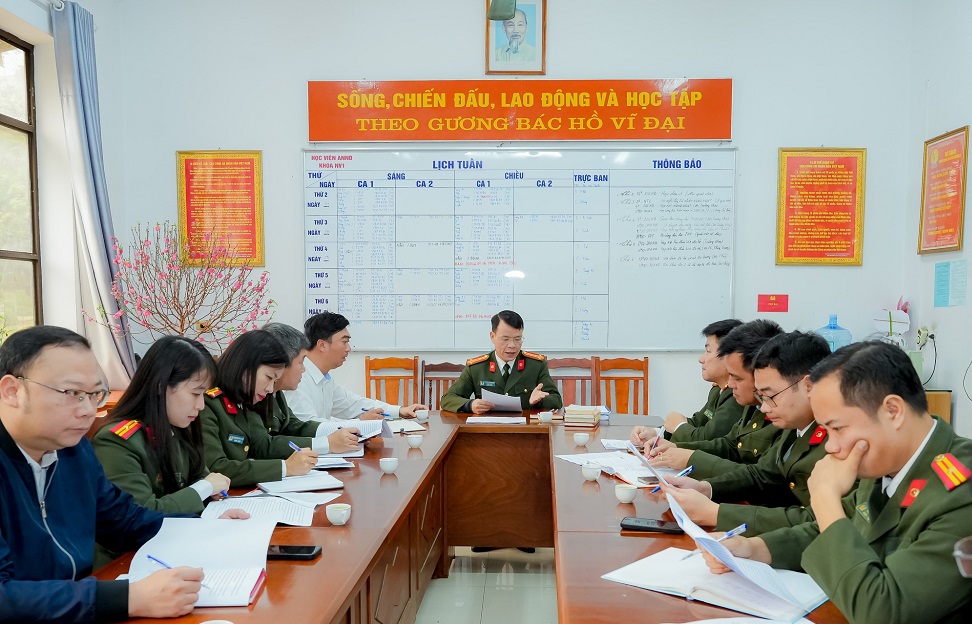 Tổ Biên soạn Biên niên lịch sử họp bàn triển khai nhiệm vụ xuất bản Cuốn sách “Học viện An ninh nhân dân - Biên niên lịch sử (1946 - 2026)”